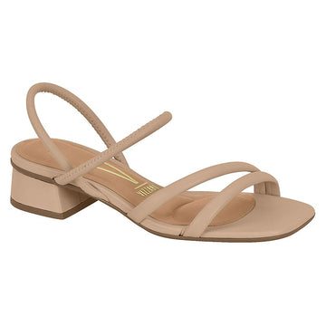Vizzano 6454-108 Low Heel Sandal in Beige